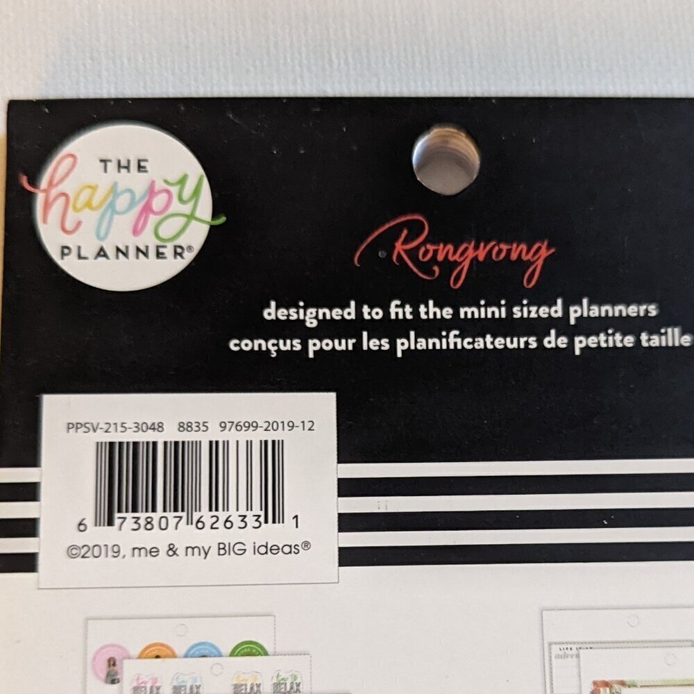 NWT Happy Planner Rong Rong 'Going Places' 544 pcs Sticker Book Mini Fashion NEW - Picture 4 of 4